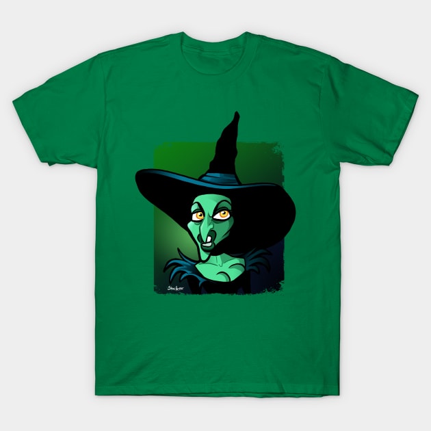 Wicked Witch T-Shirt by binarygod